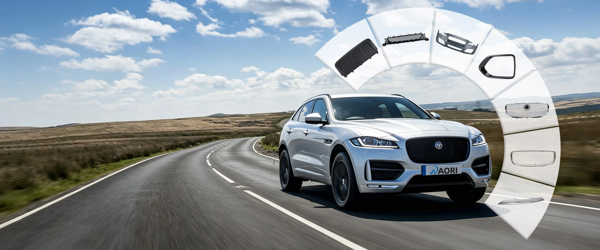 Autodiely Aori – Čína výrobca vonkajších dielov Land Rover & Jaguar